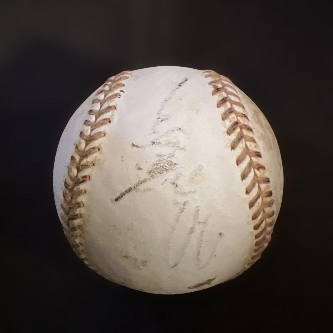 今は亡き長嶋茂雄選手のサインボール