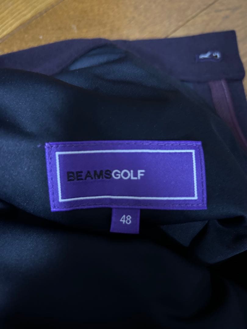 【超美品】BEAMS GOLF ビームスゴルフ パープルレーベル 防寒パンツ