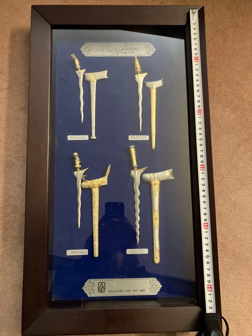 アンティーク雑貨 The Keris Collection Selangor Pewter x 4