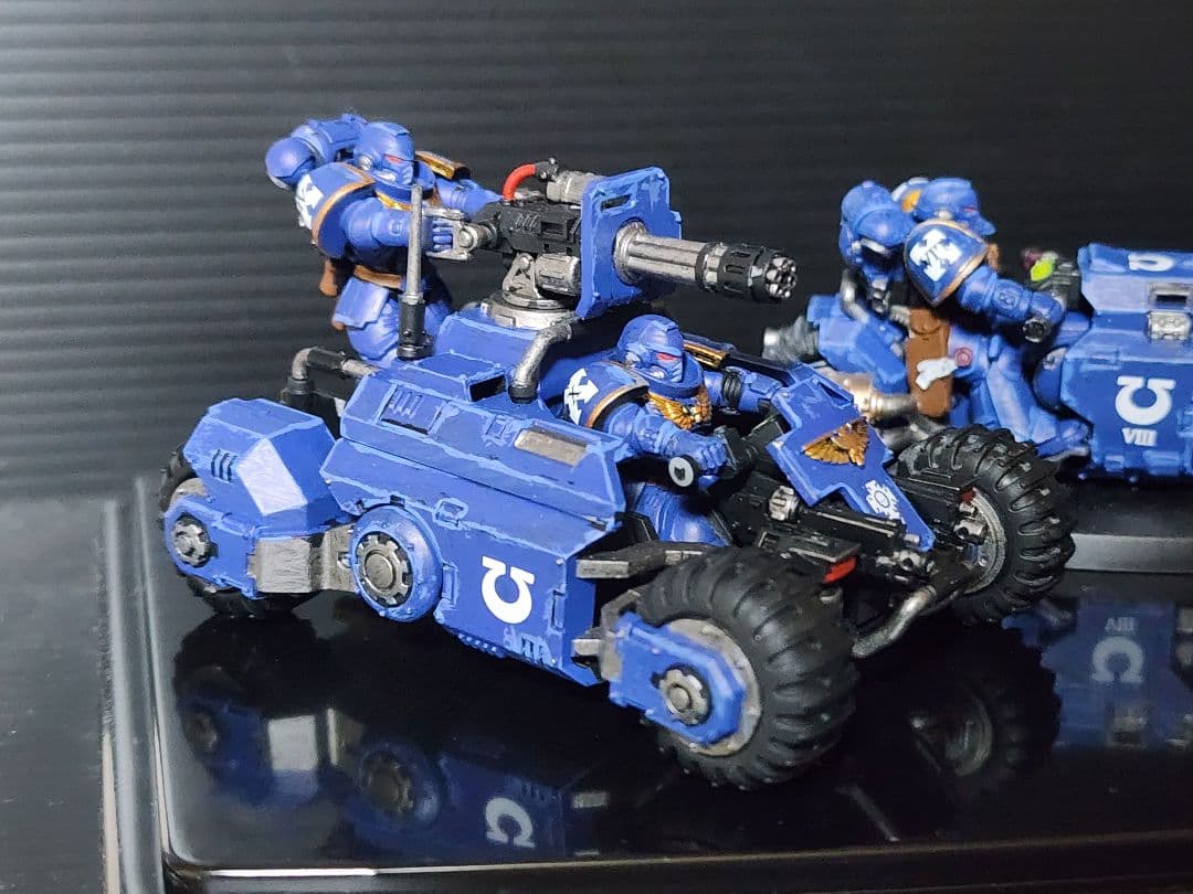 週刊ウォーハンマースペースマリーン全種塗装済み。バラ売り不可。