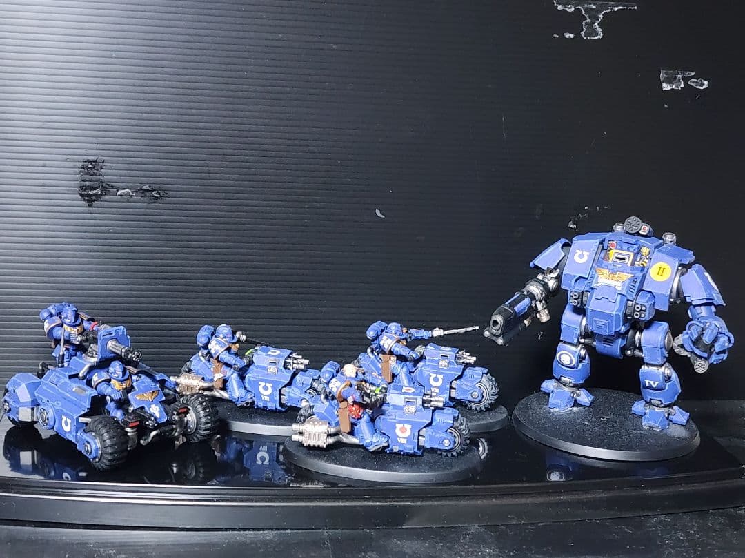 週刊ウォーハンマースペースマリーン全種塗装済み。バラ売り不可。