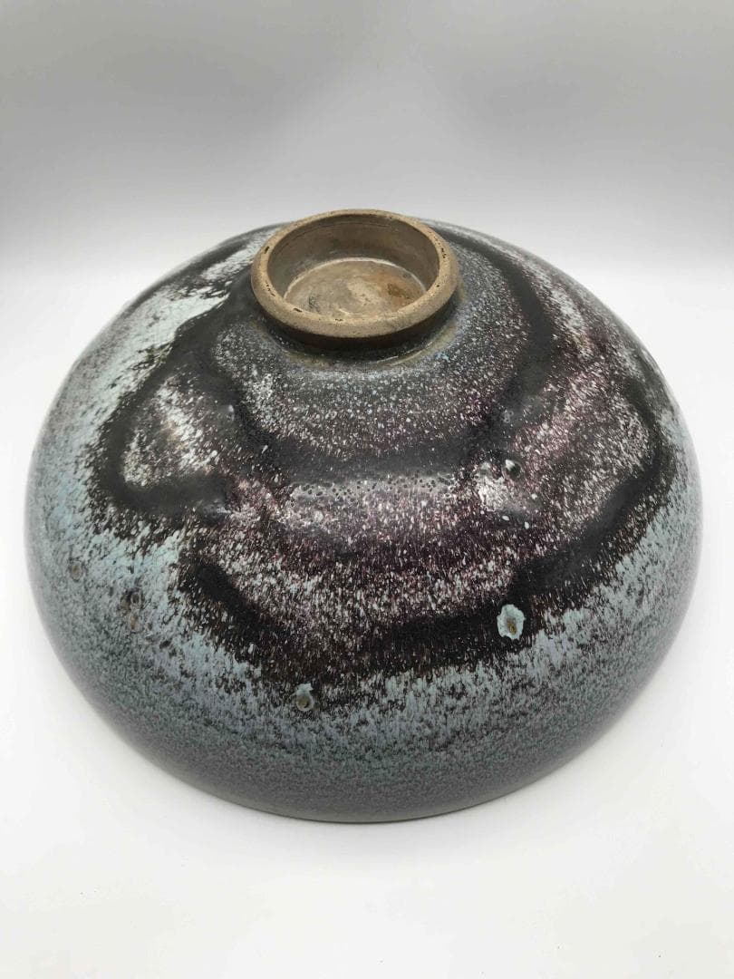 明時代　火焔青釉大碗 紫紅釉大鉢　水盆　辰砂釉　窯変釉　景徳鎮(B-28)