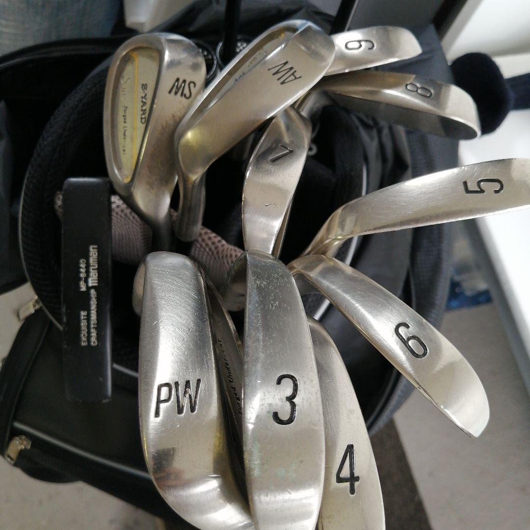 IGNIOキャディーバック+ゴルフクラブセット