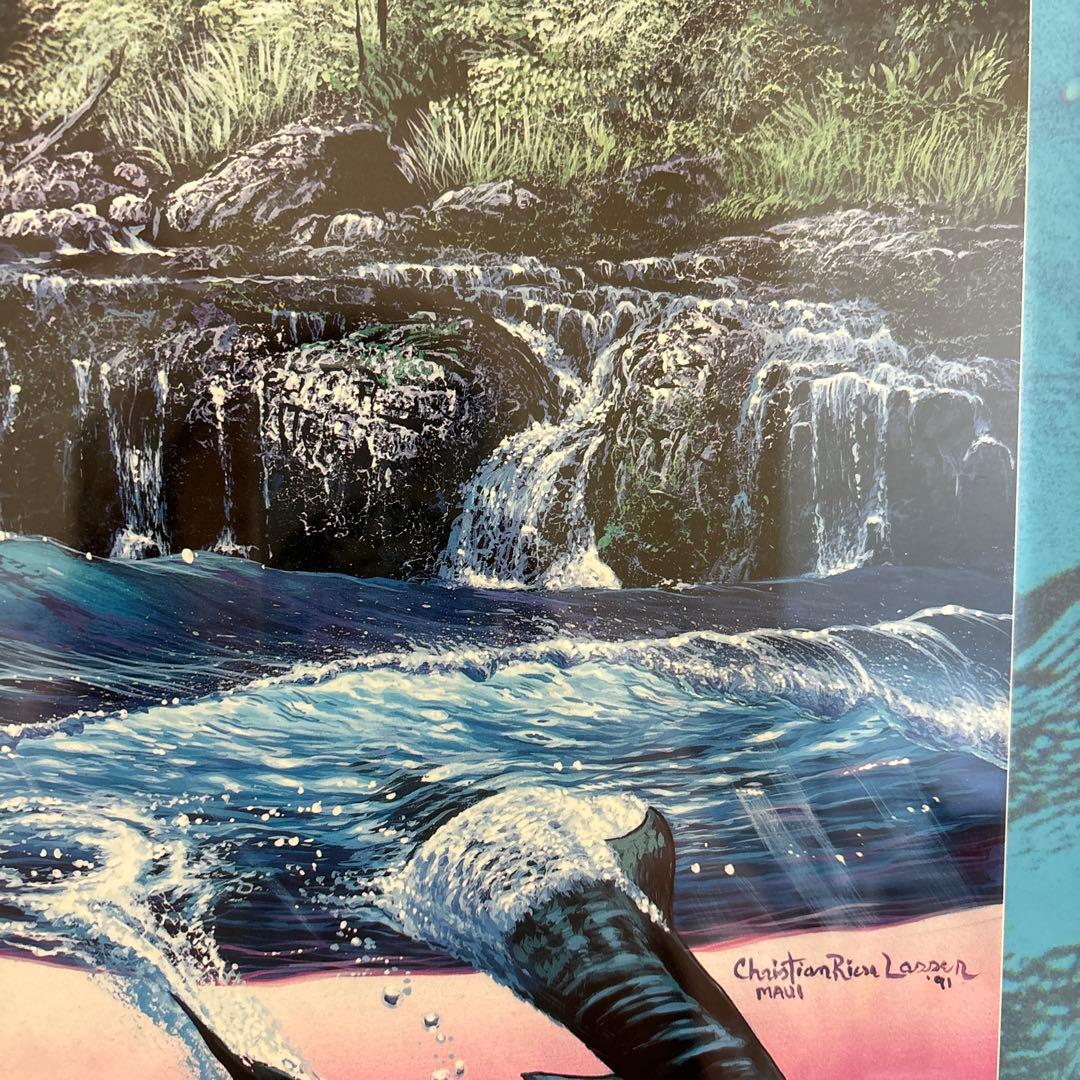 ラッセン　ザインフィニットウェイ　アート　ポスター　額入り