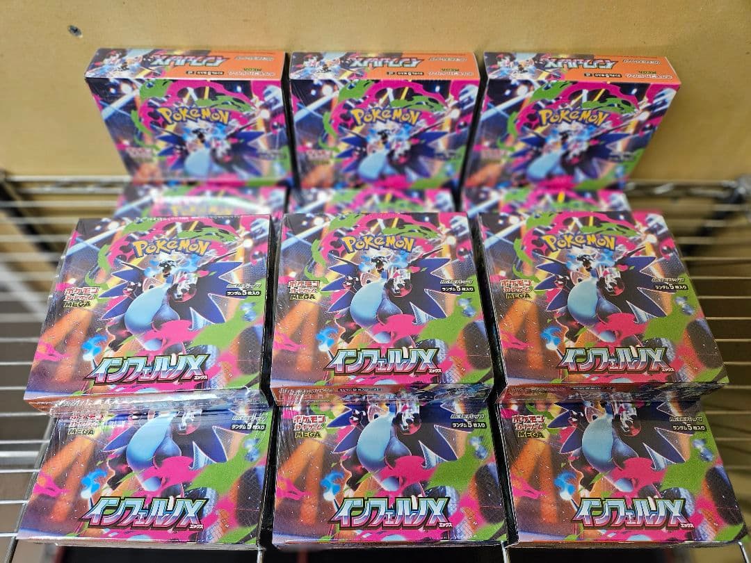 ポケモンカードMEGAインフェルノX 12BOX シュリンク付き　新品未開封