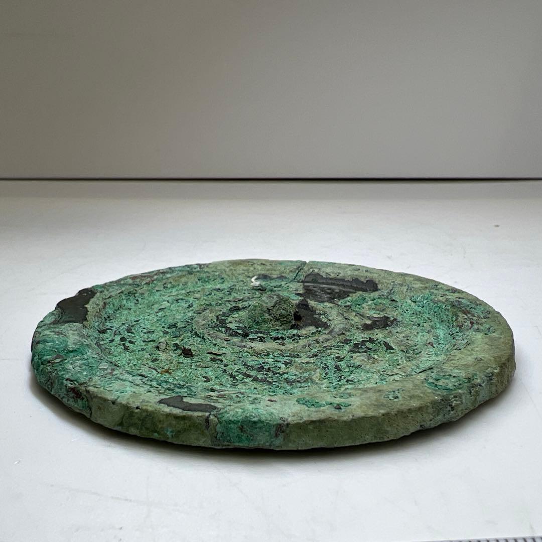 中国宋時代 古銅古鏡 188g 東キ8-0206☆2F