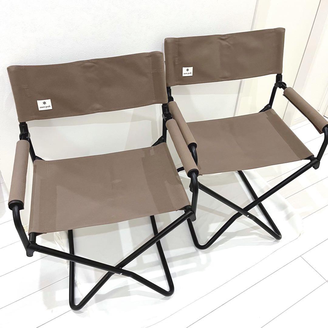  Peak スノーピーク FDチェアワイド 2脚セット グレー