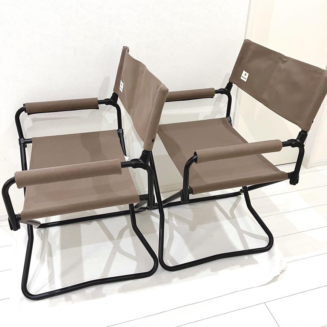  Peak スノーピーク FDチェアワイド 2脚セット グレー