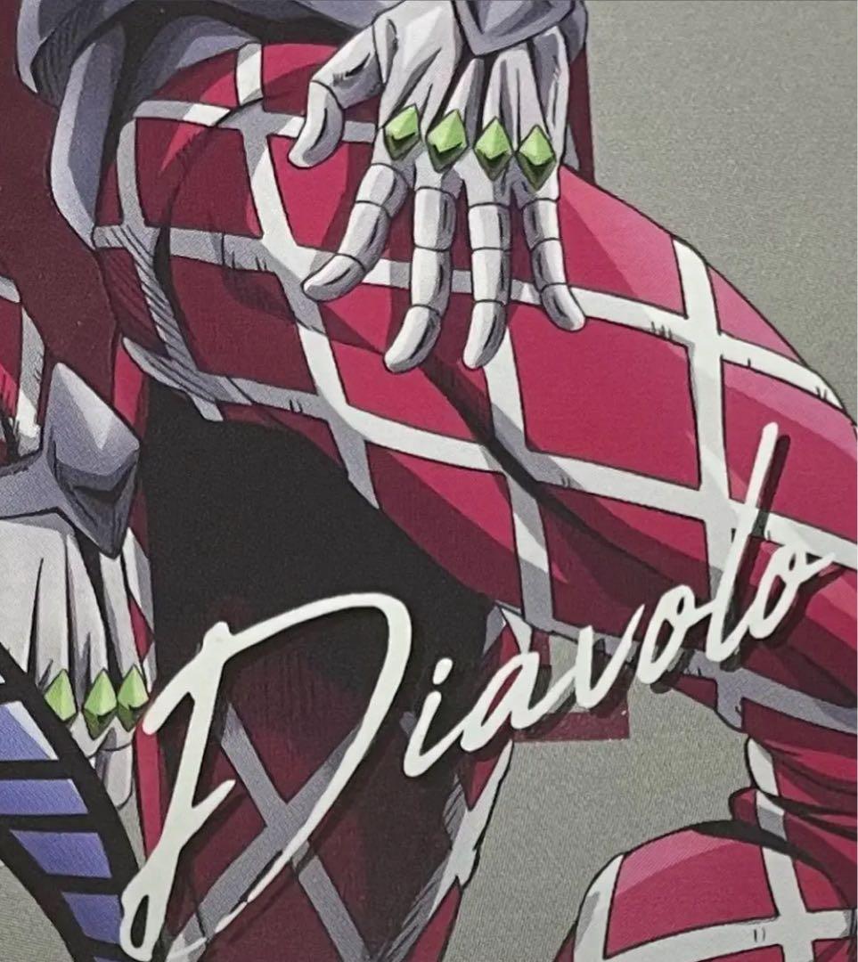 ジョジョの奇妙な冒険 アニメ10周年記念展 メタリック色紙 ディアボロ