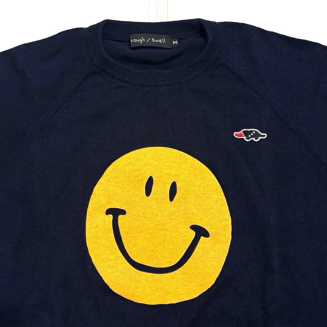 Jun.k❗️ 美品❗️rough & swell スマイリーセーター M
