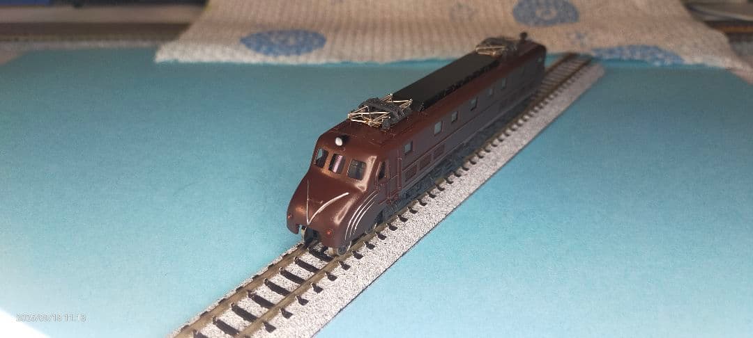 ワールド工芸製国鉄ＥＦ55型茶色 電気機関車 　Ｎゲージ塗装完成品