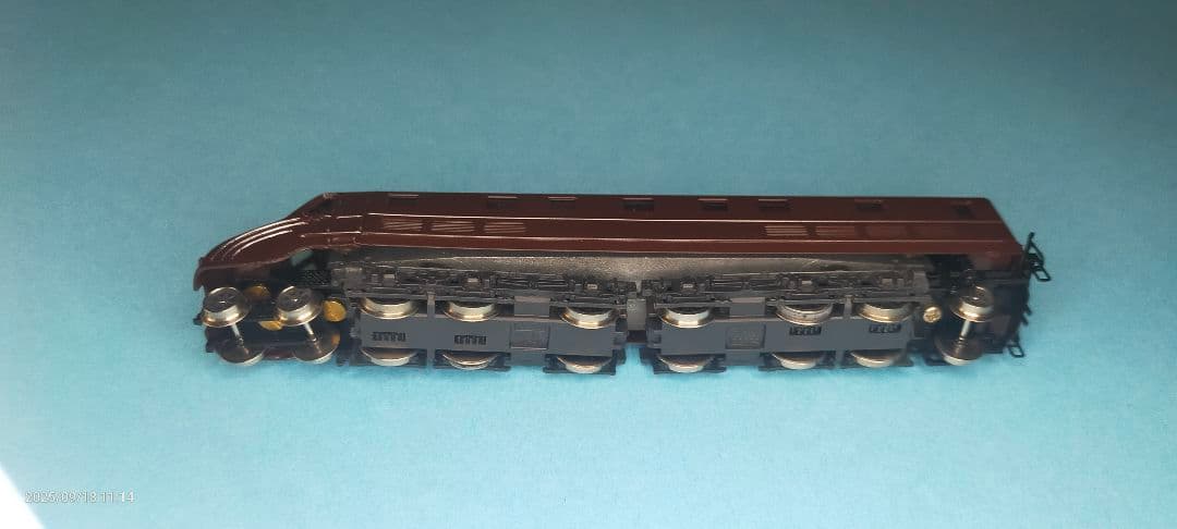 ワールド工芸製国鉄ＥＦ55型茶色 電気機関車 　Ｎゲージ塗装完成品
