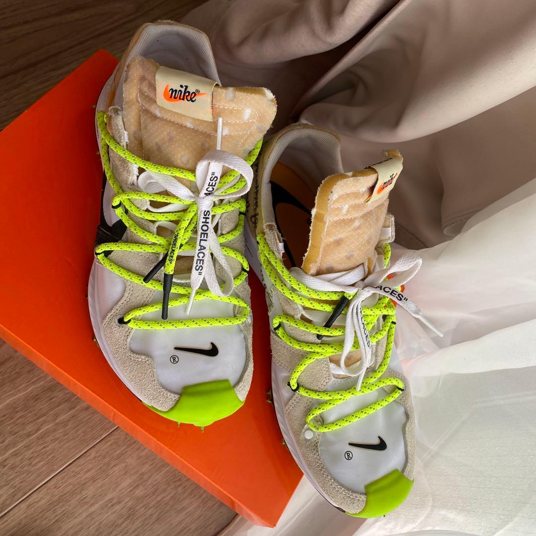 オフホワイトX ナイキズーム テラ キガー5 Off-whiteXNike