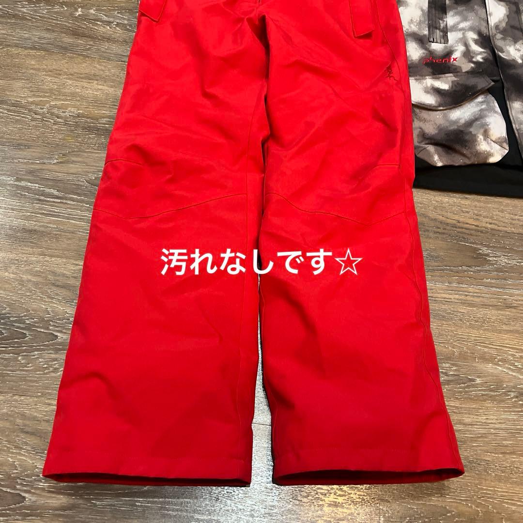 スキーウェア　男の子　150 フェニックス　美品 赤　グレー　黒