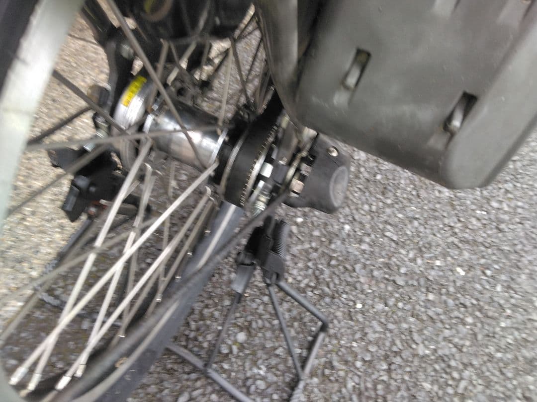 8月24日まで値下げ中　BRIDGESTONE ビッケモブdd ダークグレー