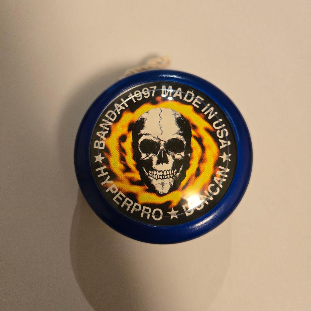 希少【美品】ハイパープロ　ハイパーヨーヨー　バンダイ　ブルー　限定品　プレミア