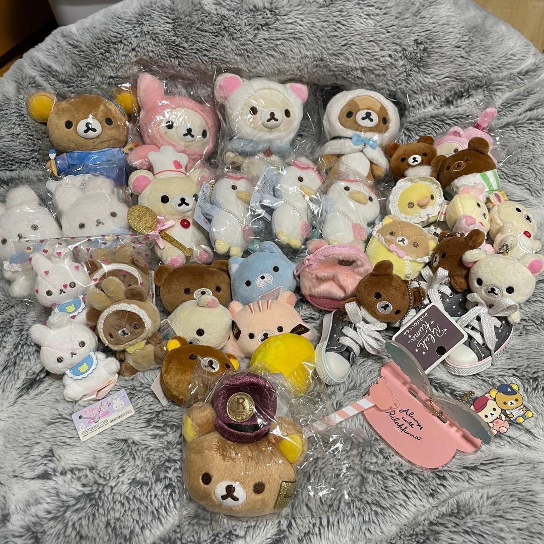 華*す様 【58体！詰め合わせ】リラックマ コリラックマ チャイロイコグ ぬいぐ