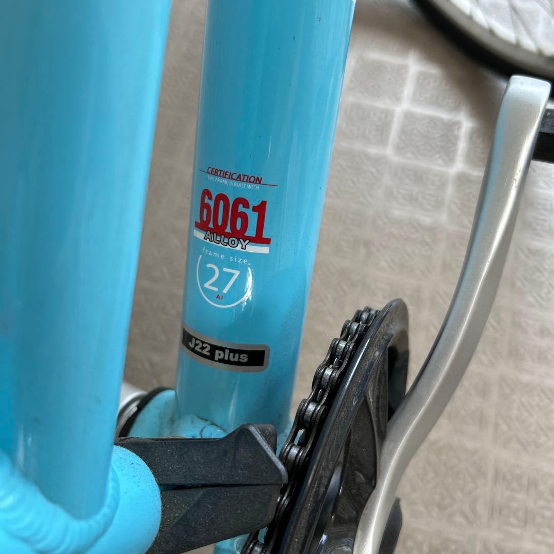 お洒落自転車『LOUIS GARNEAU（ルイガノ）』J22plus 水色