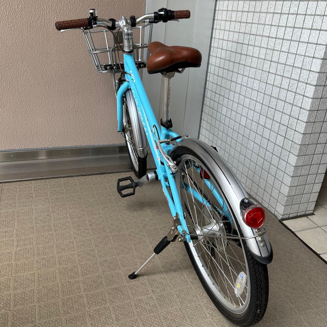 お洒落自転車『LOUIS GARNEAU（ルイガノ）』J22plus 水色