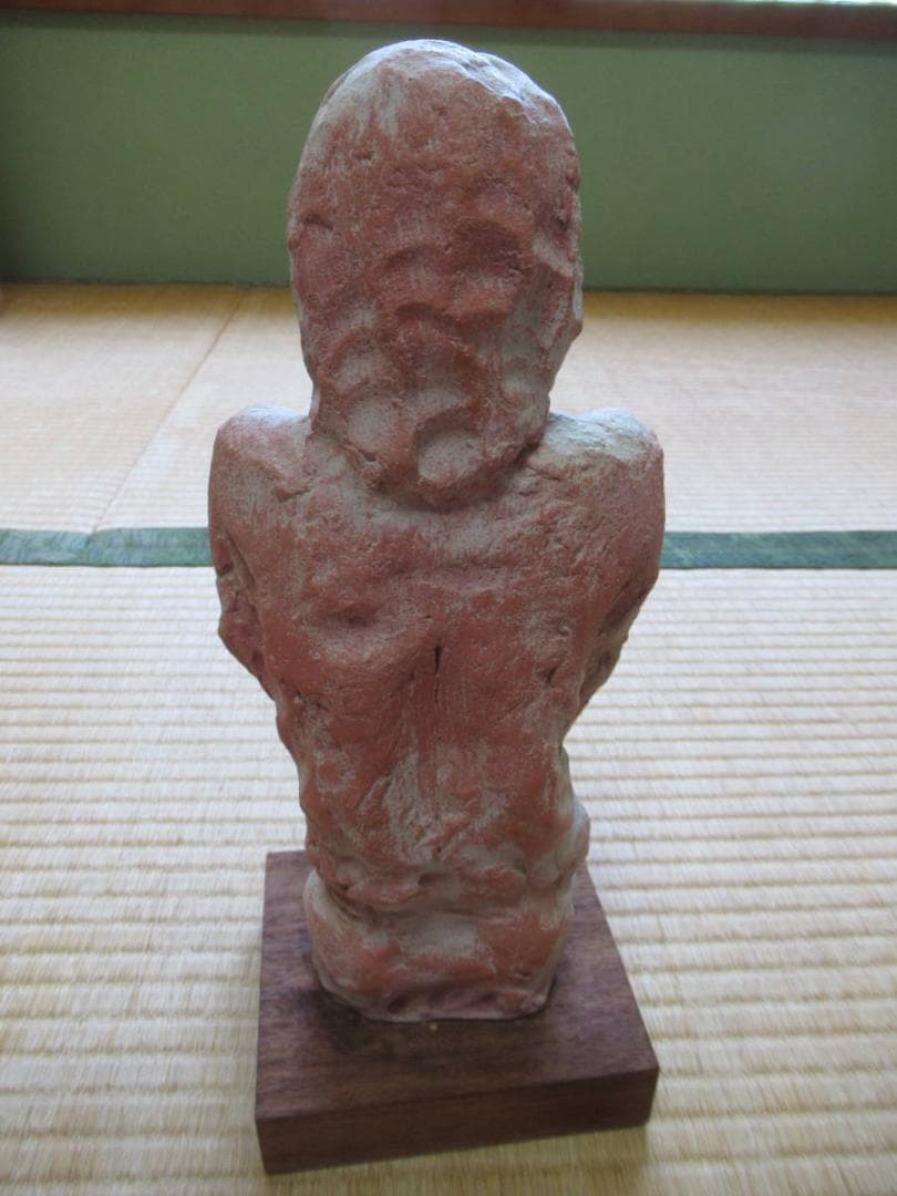 美品 1950年代作品 定価16万◆木内克(きのうち よし) テラコッタ『少女』