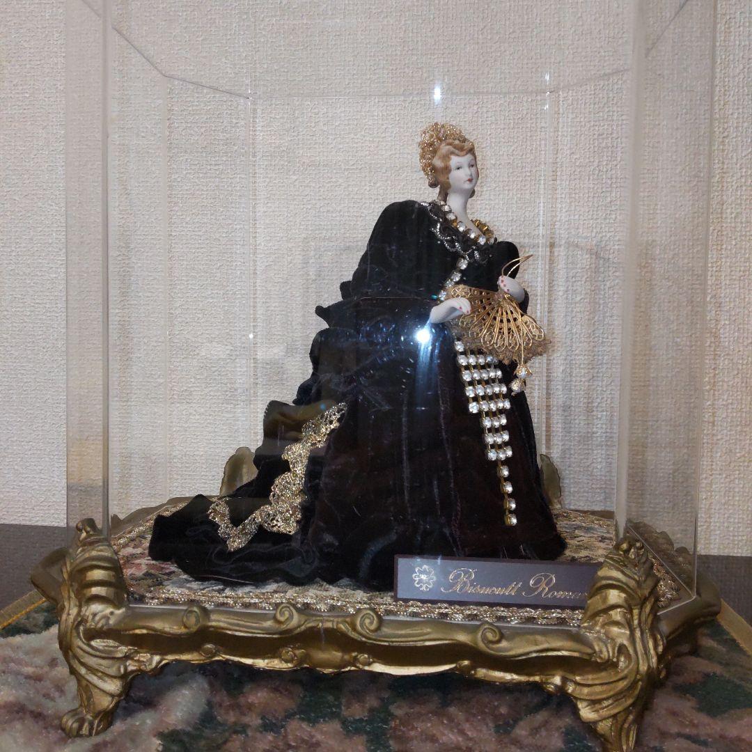 【希少品♥スキヨ人形研究所】リボンマーク BRK184 貴婦人 アンティーク