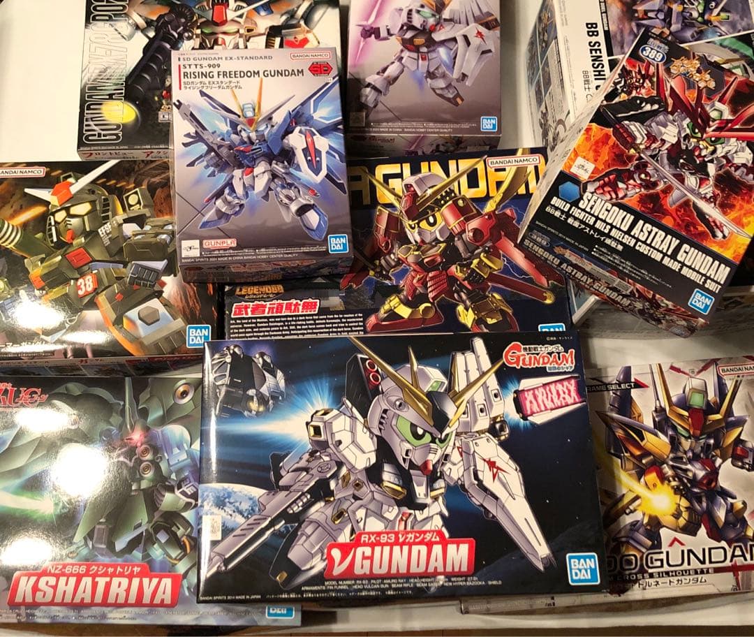 BB戦士等、SDガンダムシリーズまとめ売り全10点
