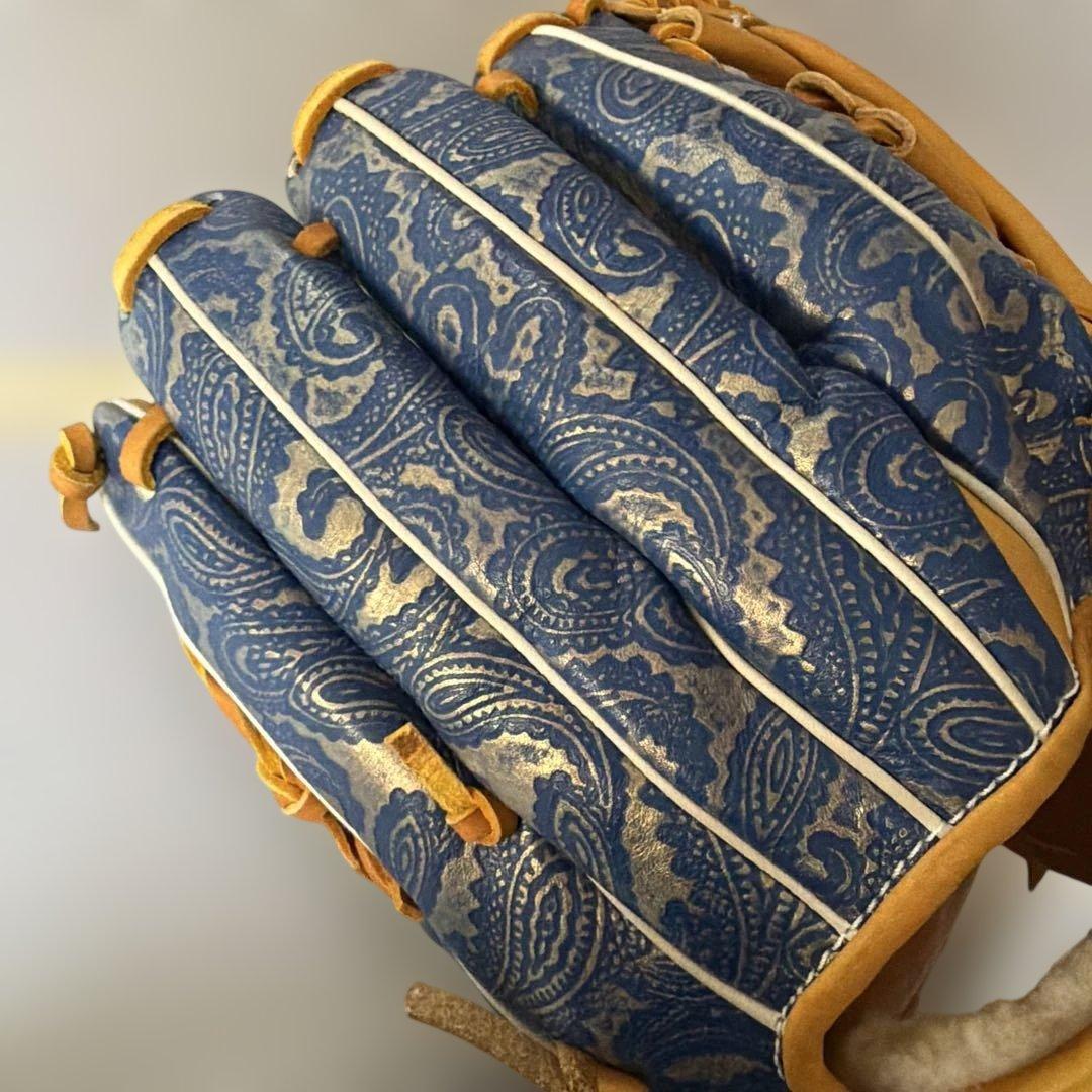 久保田スラッガー　2019 限定 ペイズリー柄　軟式グローブ