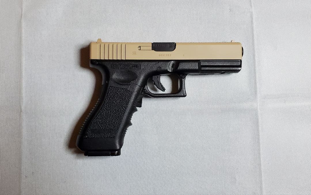 東京マルイ　グロック18C　タンカラー塗装　カスタム　改修品　10禁