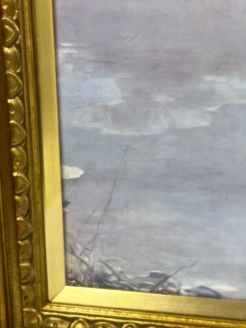 【絵画】複製画 世界の名画 9月の朝 ポール・シャパス 2126