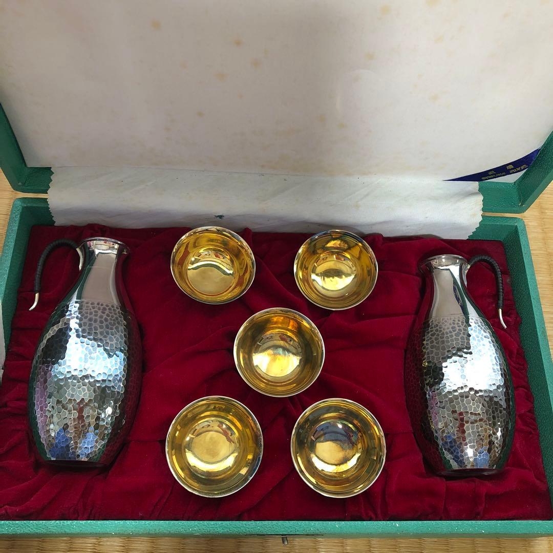 純銀製　酒器