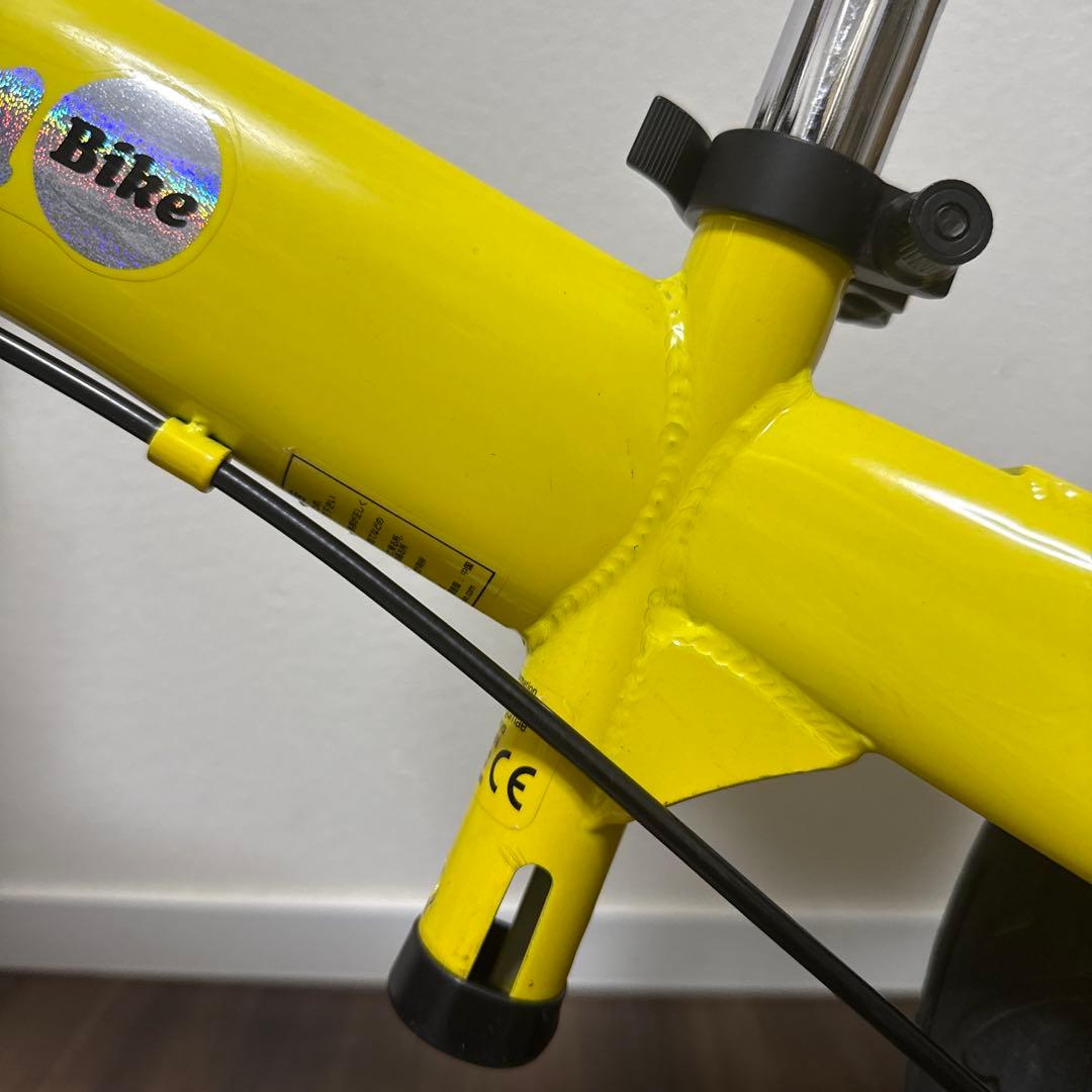 未使用部品有り 12インチ へんしんバイク イエロー Henshin Bike