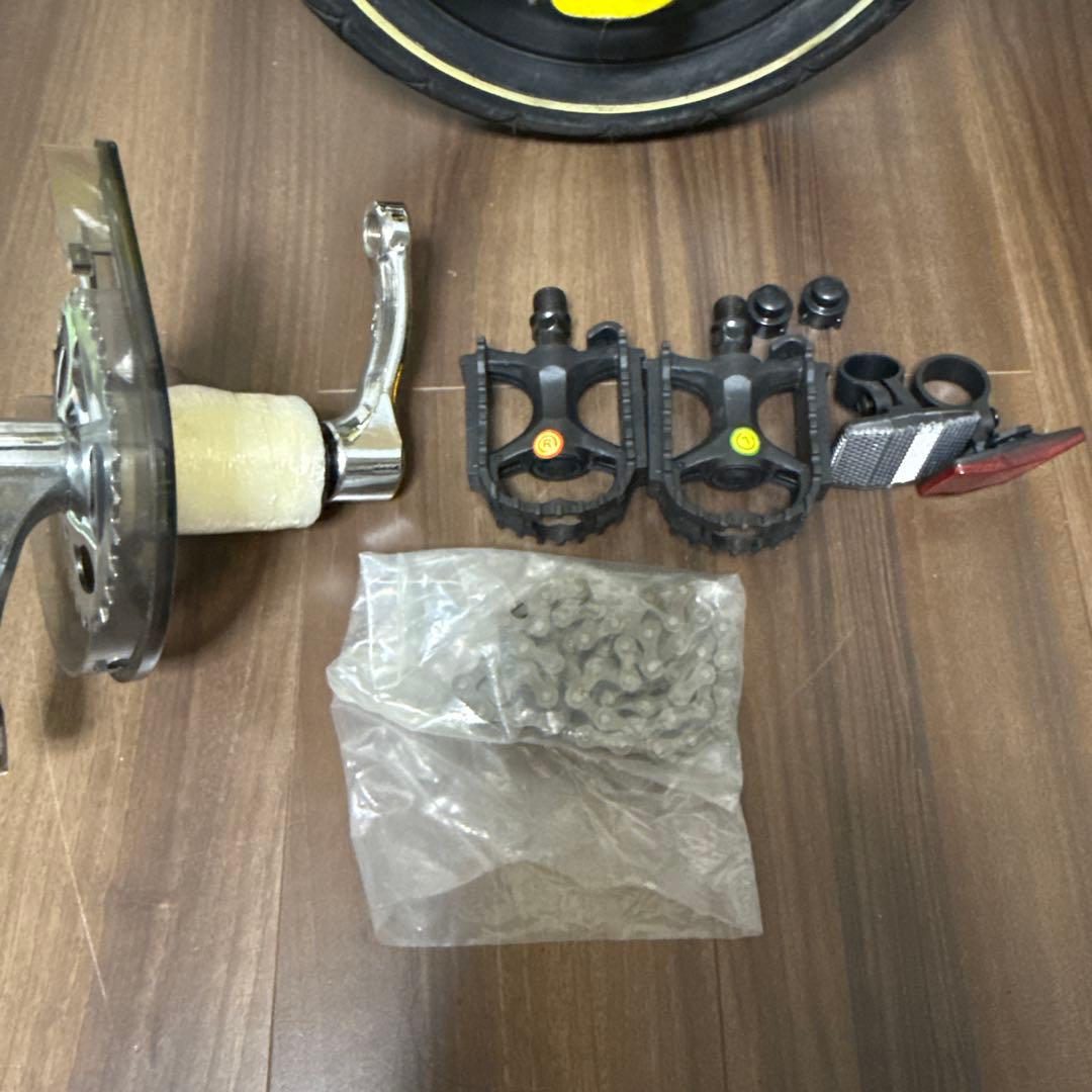 未使用部品有り 12インチ へんしんバイク イエロー Henshin Bike