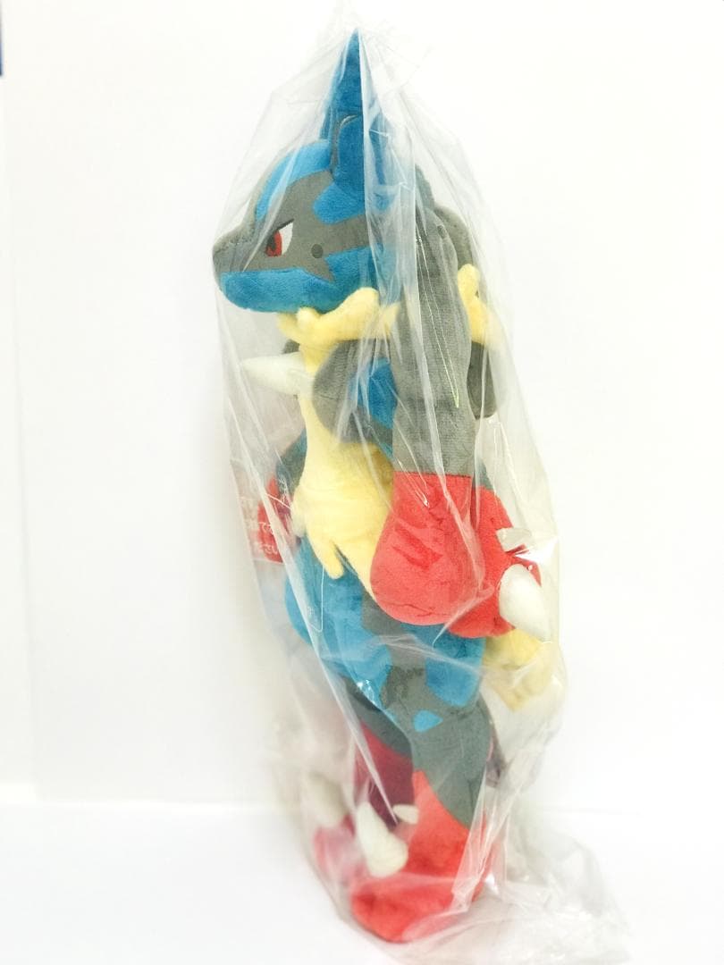 【新品・紙タグ付き】 ポケモン メガルカリオ ぬいぐるみ ポケモンセンター