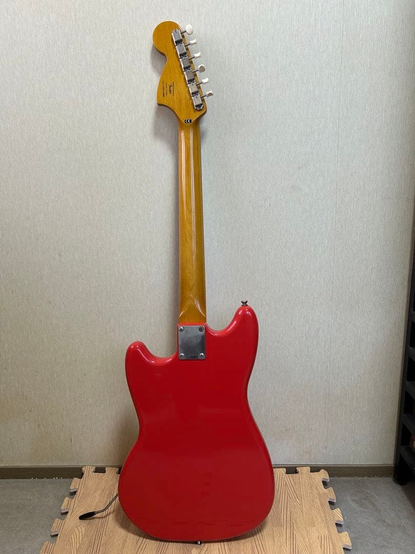 生産完了　Squire ムスタング　フェイスタレッド
