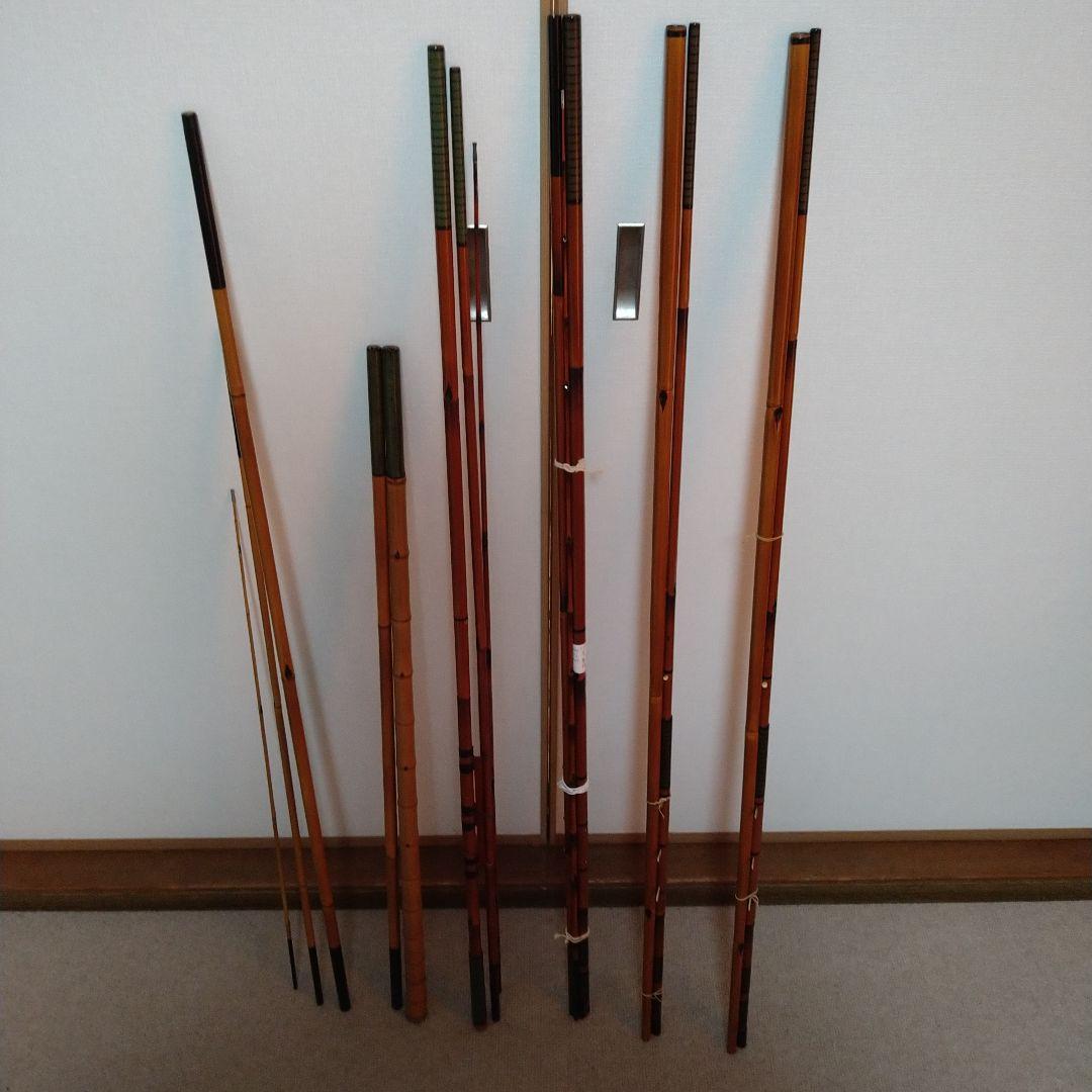 名人　竿治　ハゼ竿　和竿3本セット