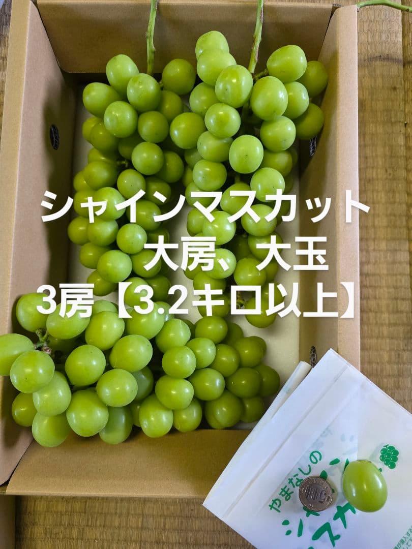 山梨県産シャインマスカット