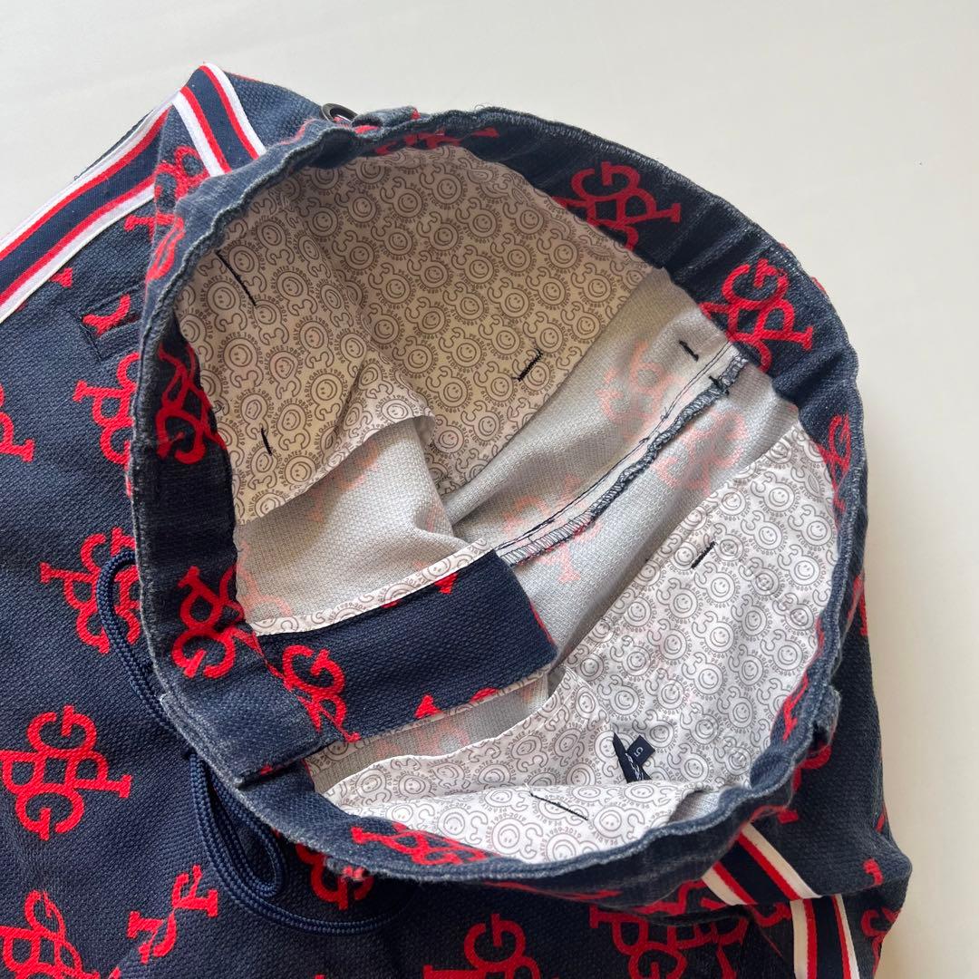 Pearly gates パーリーゲイツ　モノグラム　セットアップ　メンズ　ロゴ