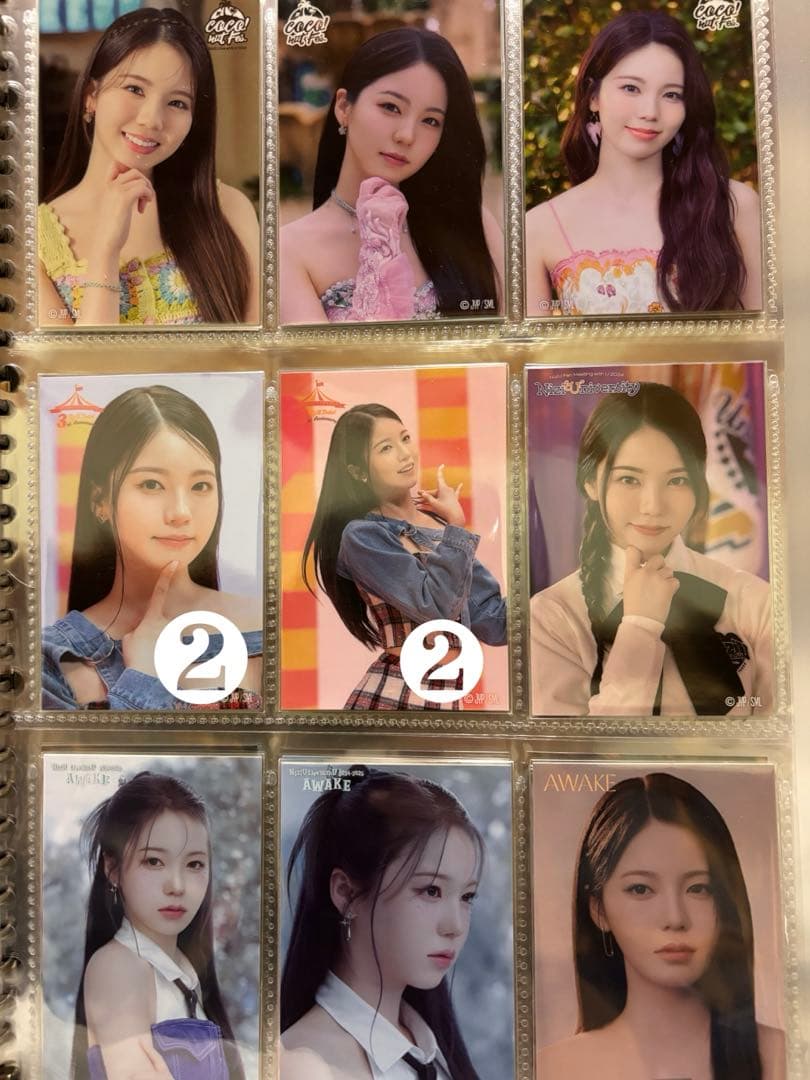 NiziU アヤカ トレカ