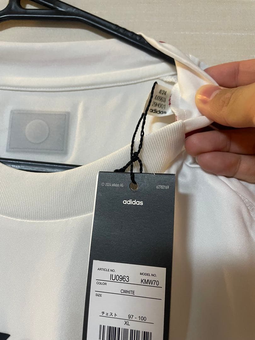 佐野海舟　日本代表　2024 アウェイユニフォーム　y-3 マインツ　鹿島　y3