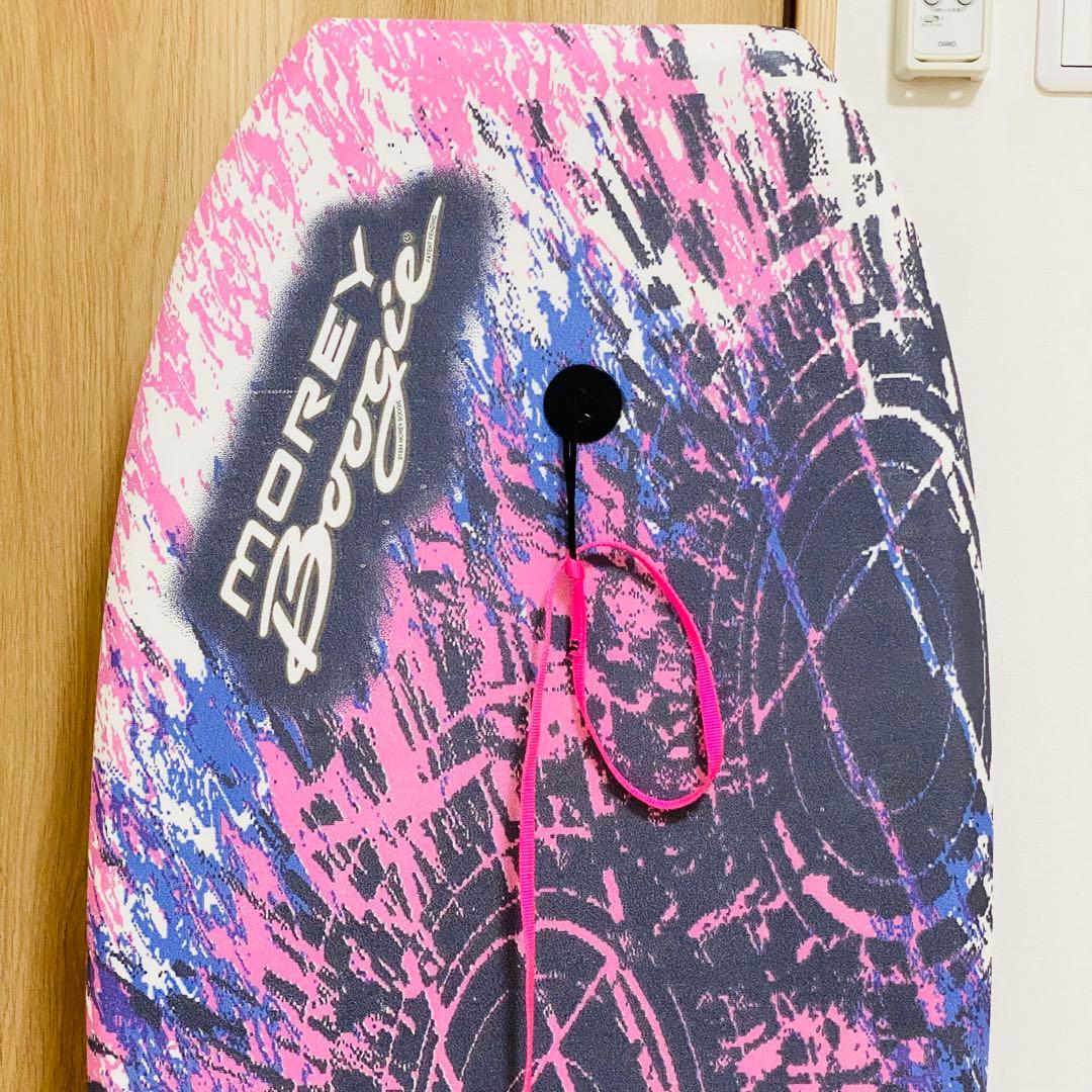 ★美品★モーレーブギー ボディボード 約106×52cm リーシュコード付き