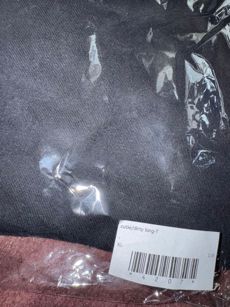 マキシマムザホルモン cutie/dirty ロンT XLサイズ ロングTシャツ