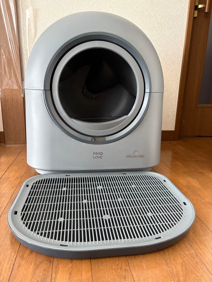 HHOLOVE 自動猫トイレPRO L1ダークグレー多頭飼いにも対応