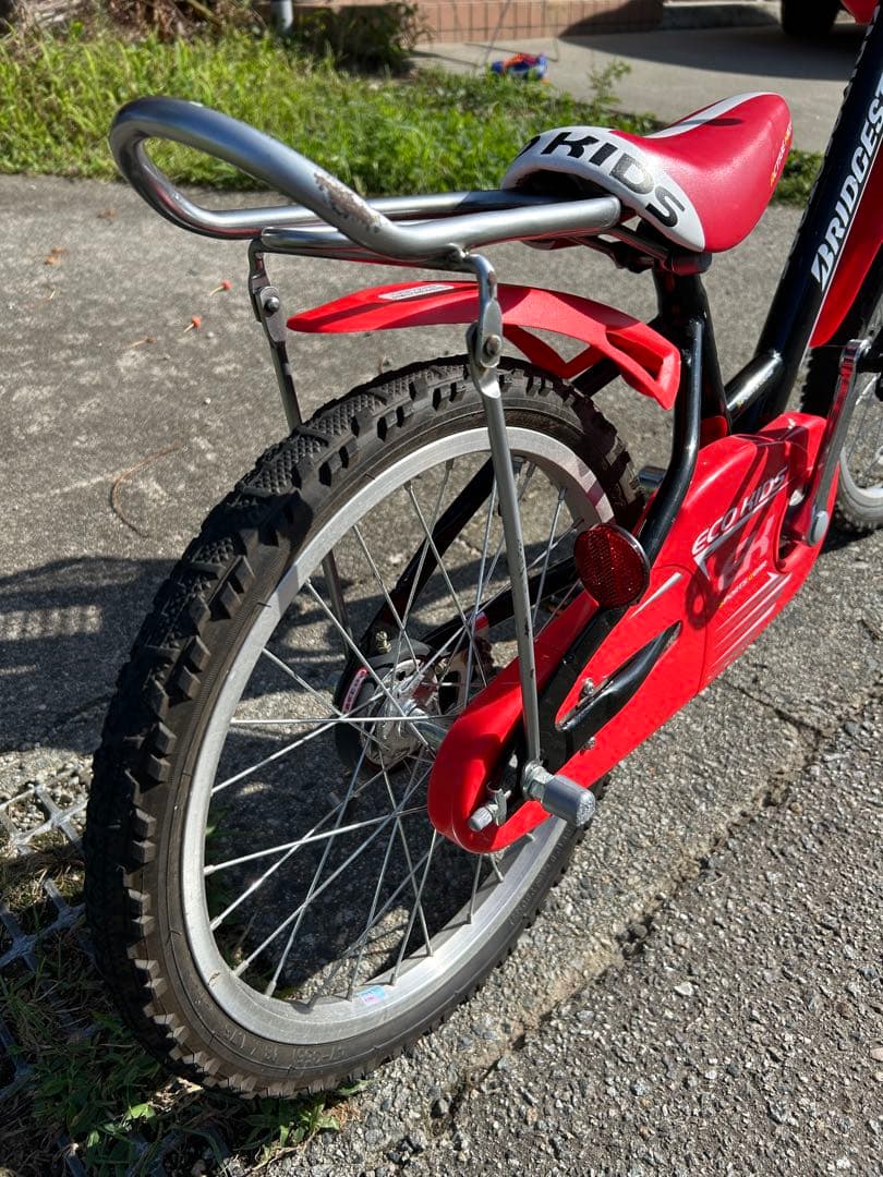 【引き取り可能な方】BRIDGESTONE ブリヂストン　子供用自転車　赤　黒