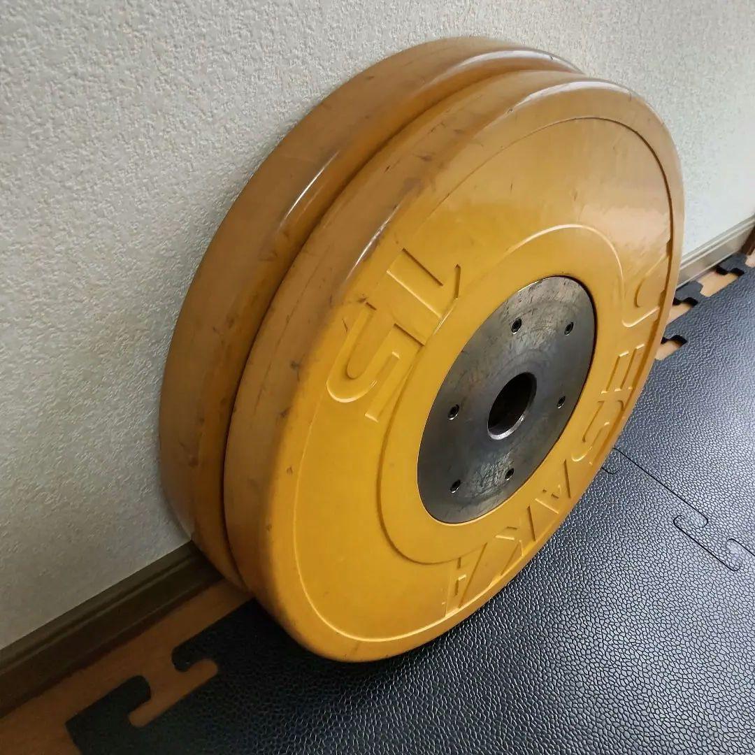 ウエサカ UESAKA オリンピック バンパープレート バーベル ダンベル ①