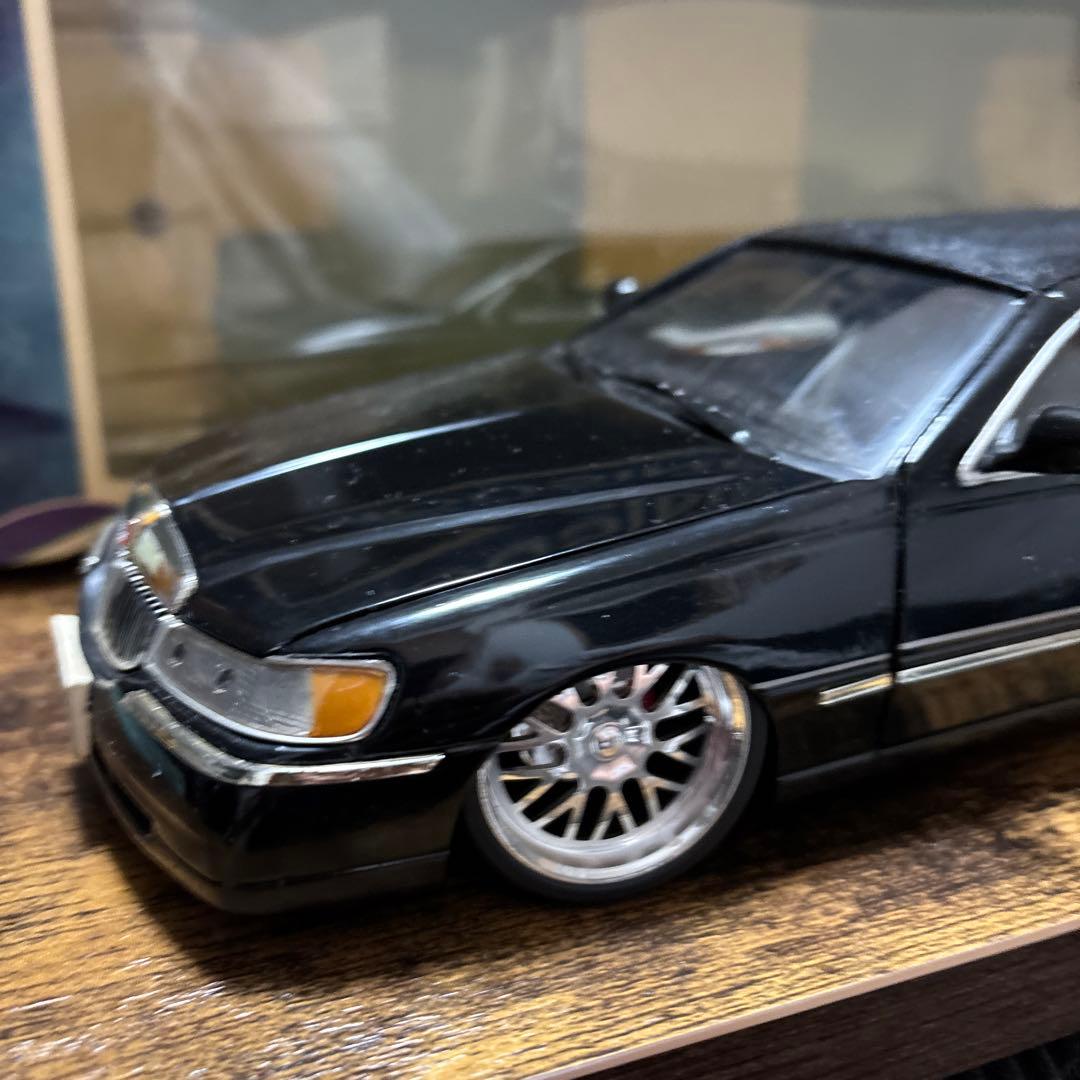 1/18 サンスター リンカーン タウンカー リムジン ブラック カスタムカー