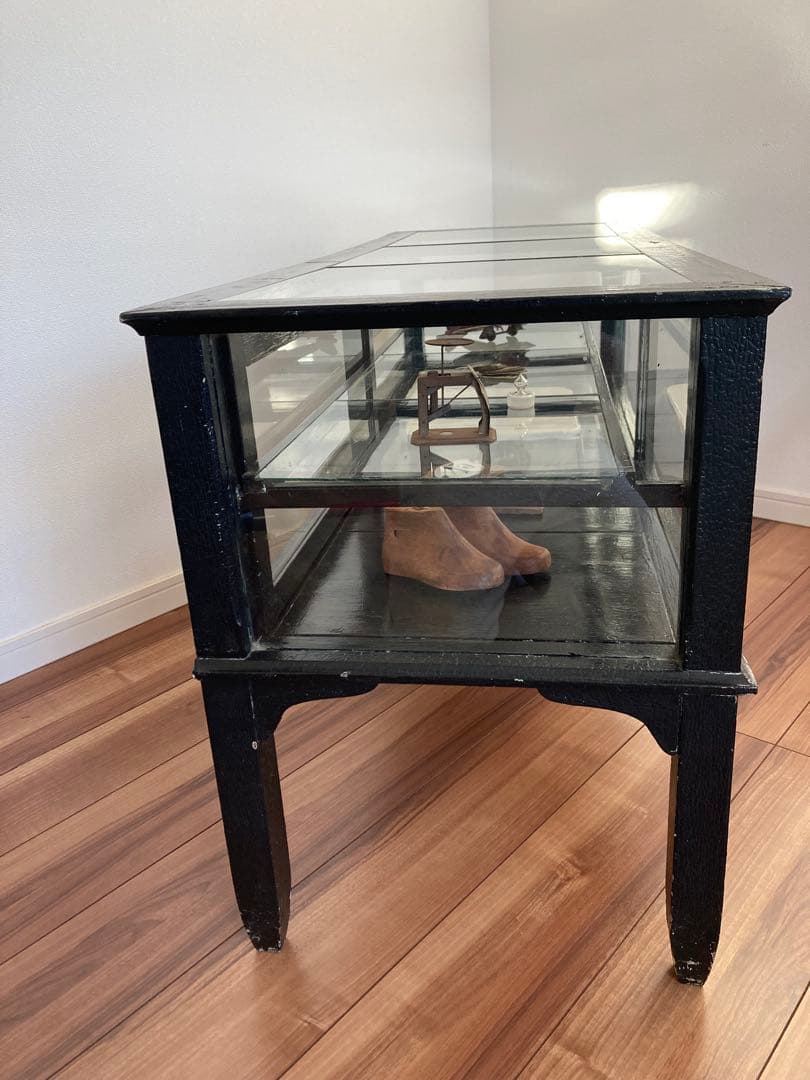 アンティークガラスショーケース