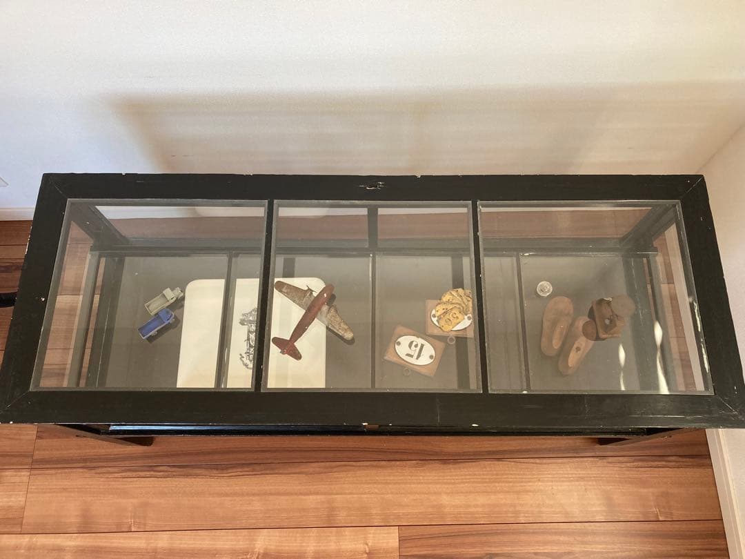 アンティークガラスショーケース