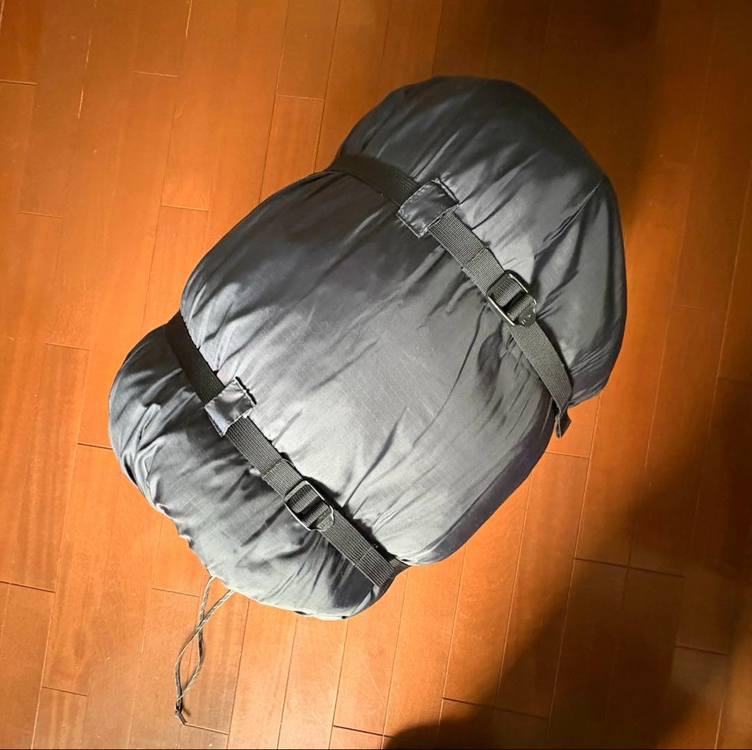 モンベル バローバッグ ＃0寝袋 左ジッパー サンライズレッド