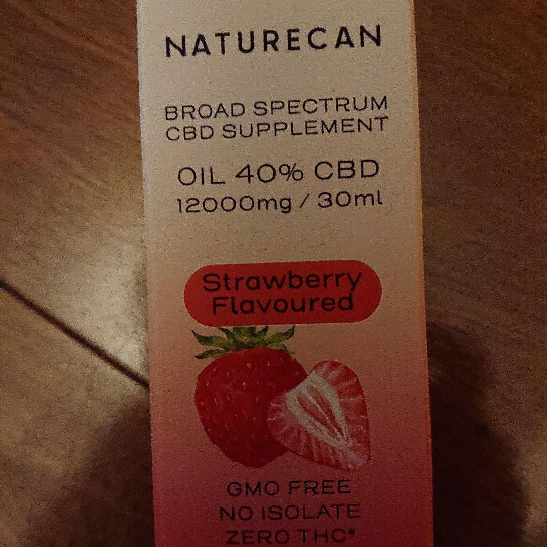NATURECAN CBDオイル 40% ストロベリー 12000mg/30ml