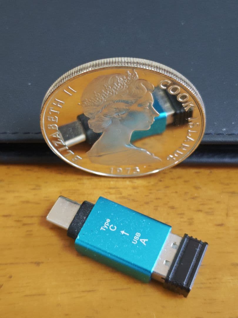 英領クック諸島 1973年 エリザベス2世　7.5ドル大型PR銀貨